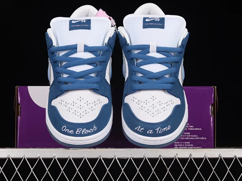 All categories Nk SB Dunk series Nk SB Dunk Low low-top sneakers Born x Raised x Nike SB Dunk American street style joint model SB low-top sports and leisure sneakers FN7819-400